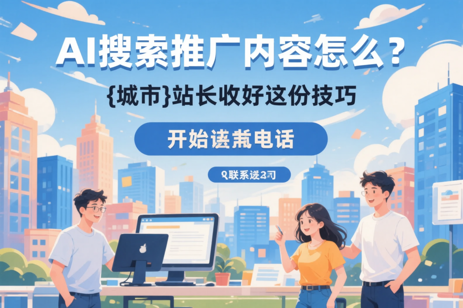 AI搜索推广内容怎么写？临河站长收好这份技巧