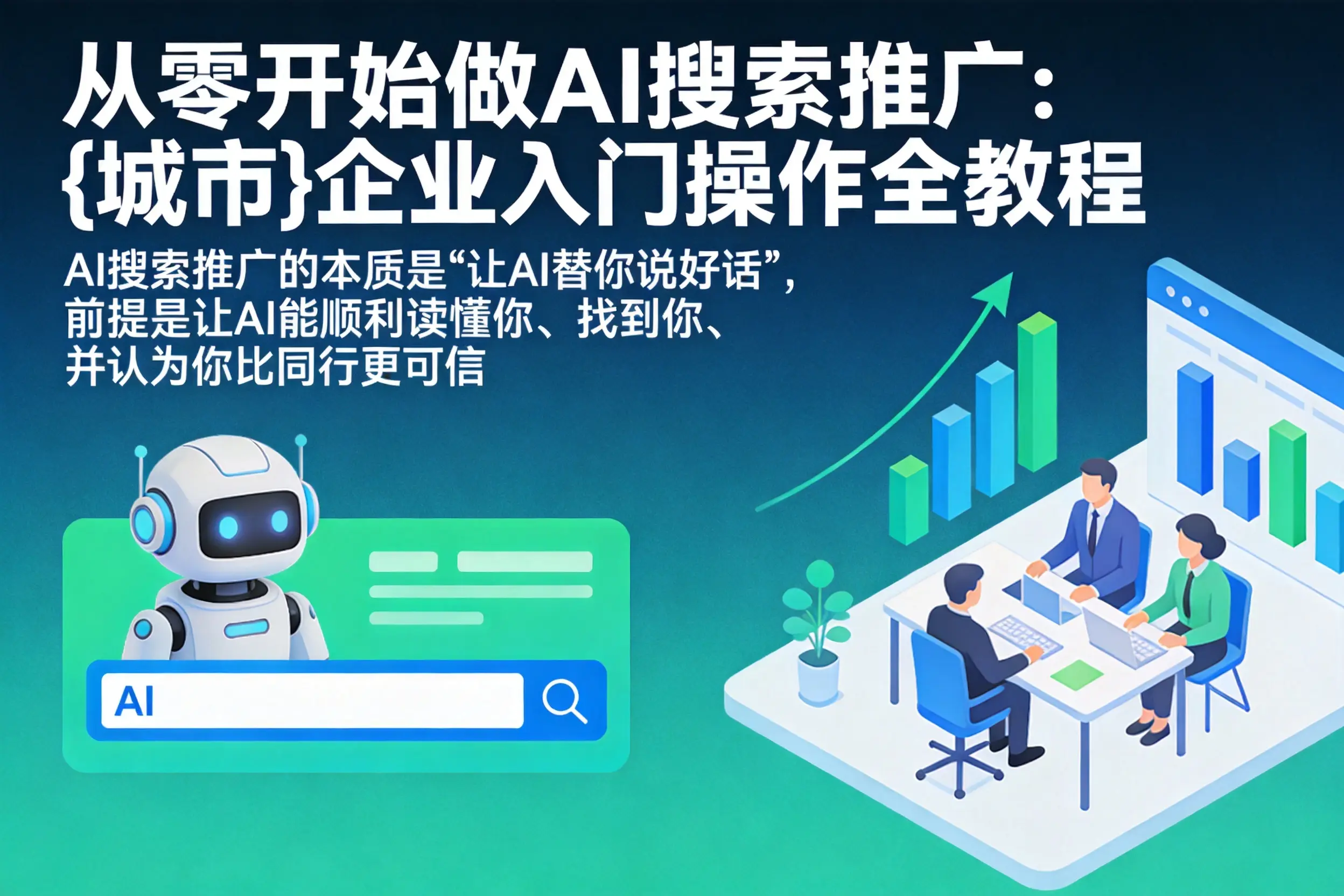 从零开始做AI搜索推广:临河企业入门操作全教程