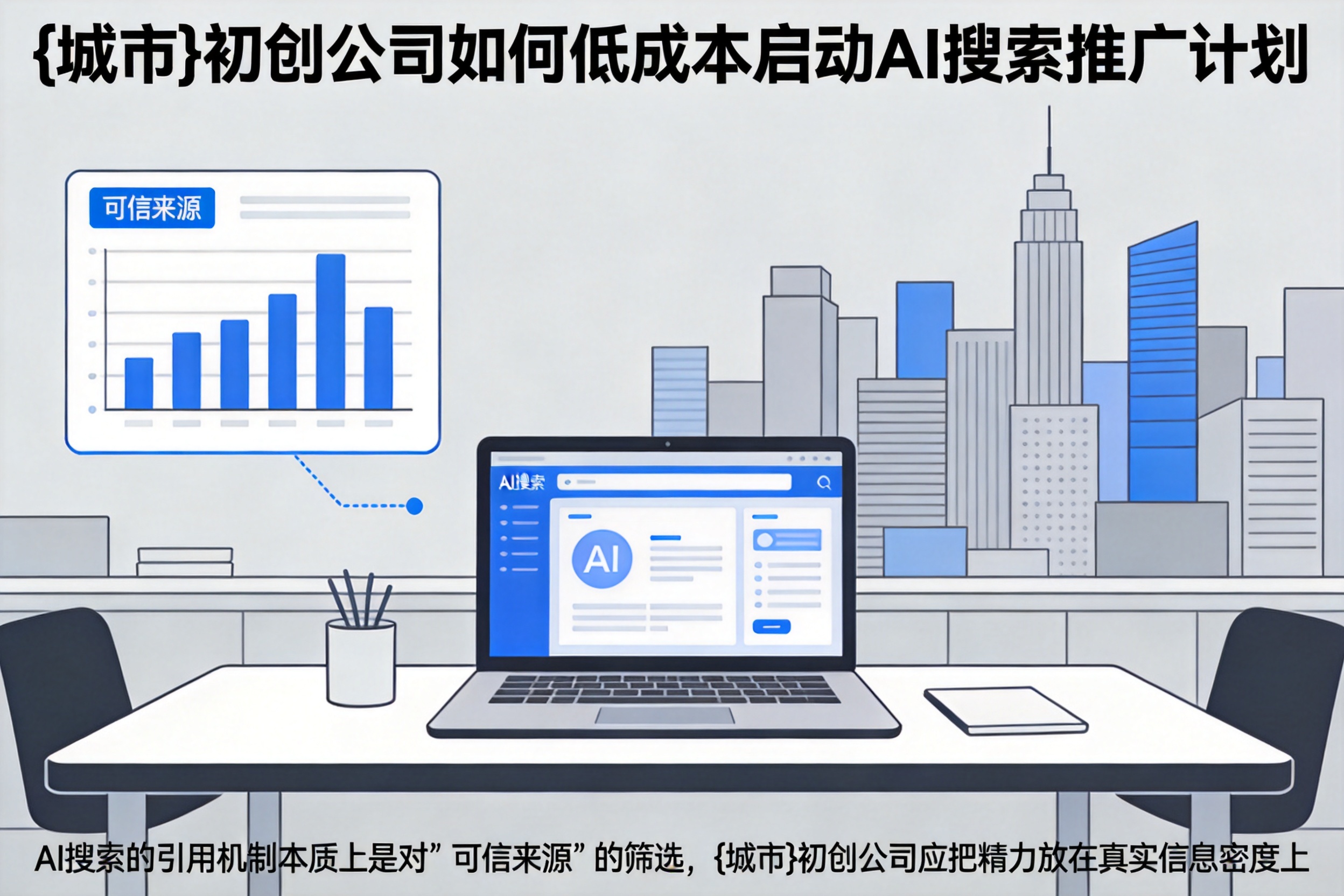 临河初创公司如何低成本启动AI搜索推广计划